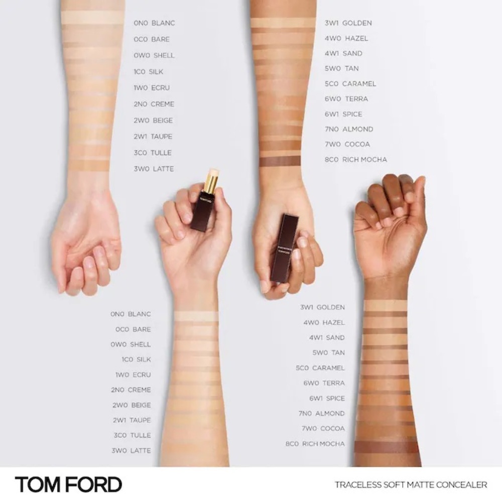 5W0 - TOM FORD Traceless Soft Matte Concealer in Color: 5W0 Tan 💜 - Picture 4 of 8